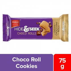Parle Hide & Seek Choco Rolls, 75 g