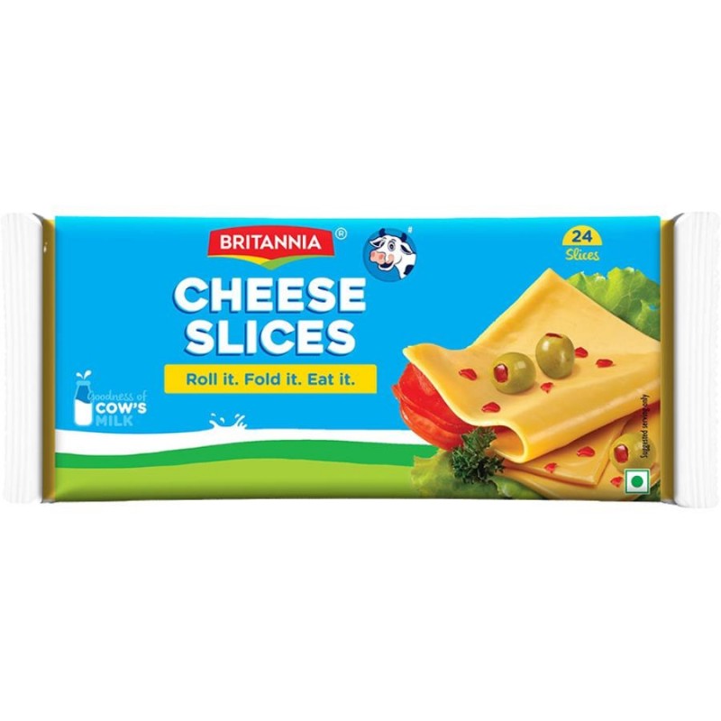 Britannia Cheese Slice, 480 g
