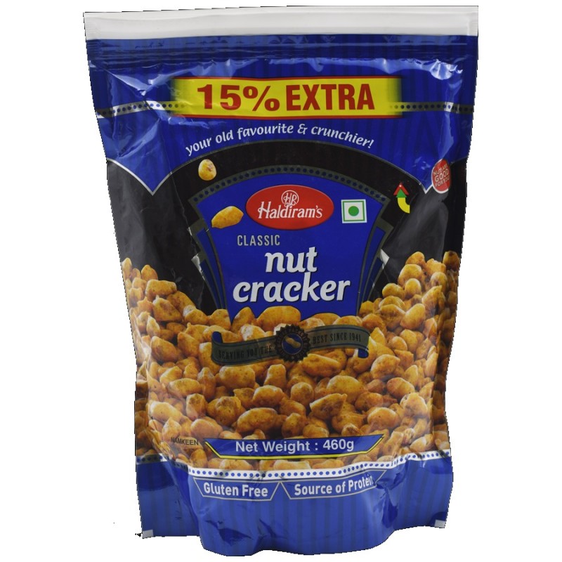 Haldirams Namkeen Nut Cracker (Del), 400 g Pouch